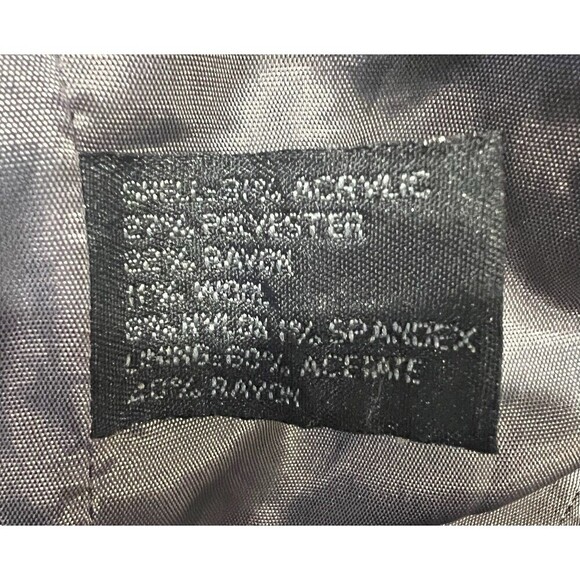 Express vintage Grey With Specks one button single button blazer junior 7/8 - Picture 7 of 8